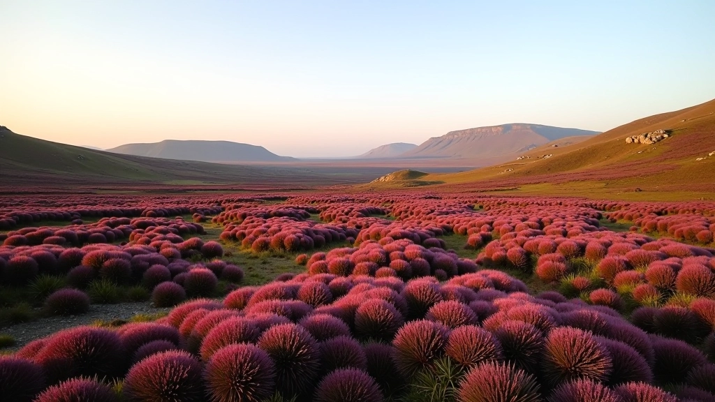 Open bogland landscape with heather and natural moorland terrain